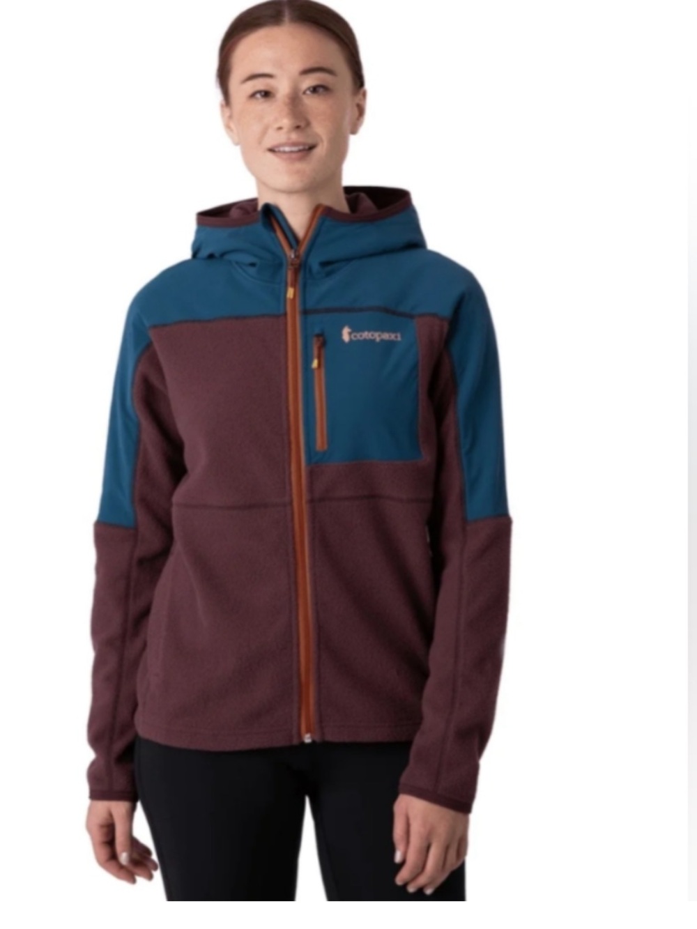 Cotopaxi Abrazo Fleece Plum Blue Lightweight Jacket Sweatshirt Womens Size XS